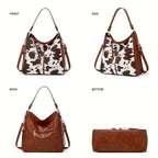 Bellcourt Women's Animal-Print Leather Tote with Matching Wristlet - female - Eric Muller - Image 3