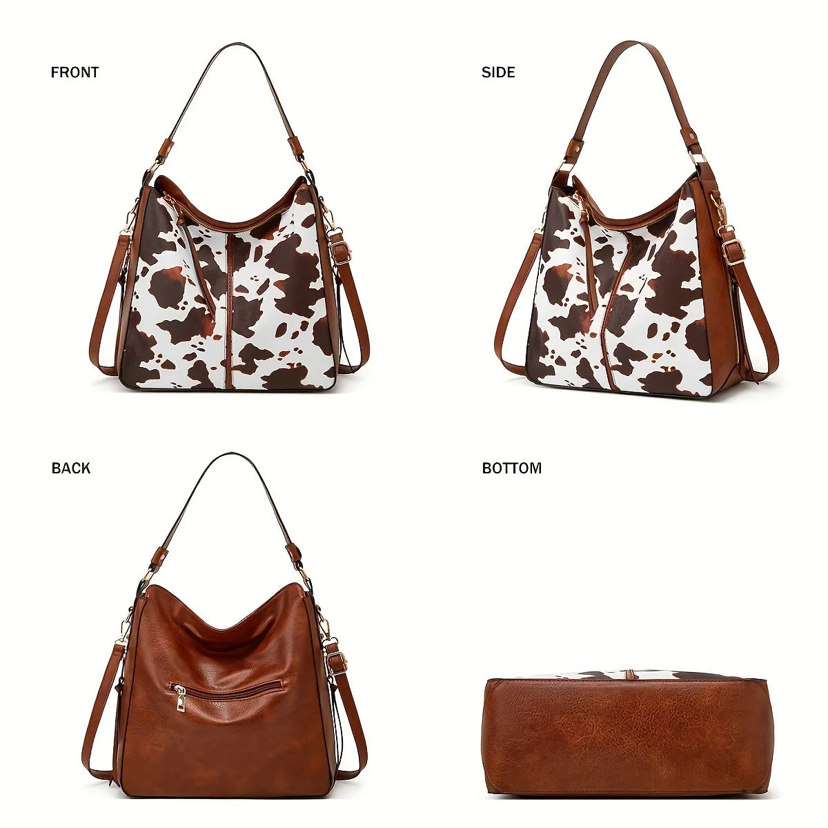 Bellcourt Women's Animal-Print Leather Tote with Matching Wristlet - female - Eric Muller - Image 3