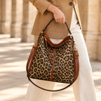 Bellcourt Women's Animal-Print Leather Tote with Matching Wristlet - Leopard - female - Eric Muller - Image 3
