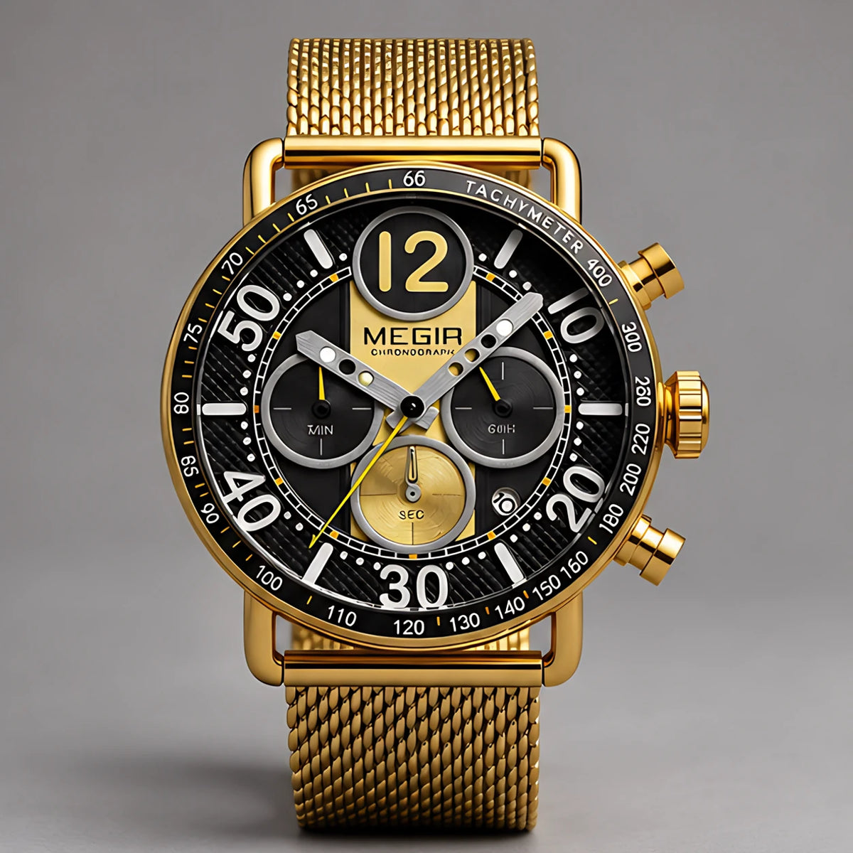 Belmont Men's Classic Chronograph Watch 44mm - Executive - Accessories > Watches > Chronograph Watches - Eric Muller - Image 2
