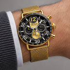 Belmont Men's Classic Chronograph Watch 44mm - Executive - male - Eric Muller - Image 3