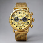 Belmont Men's Classic Chronograph Watch 44mm - Champagne - Accessories > Watches > Chronograph Watches - Eric Muller - Image 2