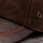 Bramwell Men's Genuine Leather Baseball Cap - Brown - male - Eric Muller - Image 3