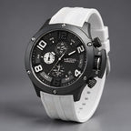 Bravik Men's Chronograph Watch 47mm - Pearl - Accessories > Watches > Chronograph Watches - Eric Muller - Image 1