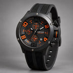 Bravik Men's Chronograph Watch 47mm - Charcoal - Accessories > Watches > Chronograph Watches - Eric Muller - Image 1