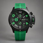 Bravik Men's Chronograph Watch 47mm - Forest Green - Accessories > Watches > Chronograph Watches - Eric Muller - Image 2