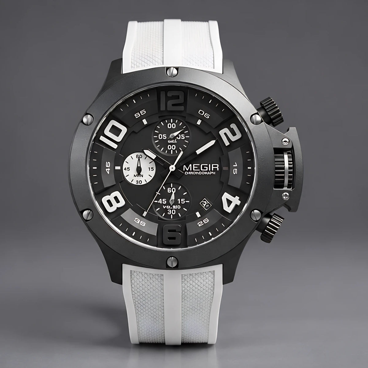 Bravik Men's Chronograph Watch 47mm - Pearl - Accessories > Watches > Chronograph Watches - Eric Muller - Image 2