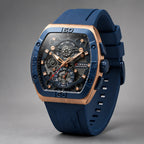 Braxley Men's Tonneau Chronograph Watch 49mm - Royal Blue - Accessories > Watches > Chronograph Watches - Eric Muller - Image 1