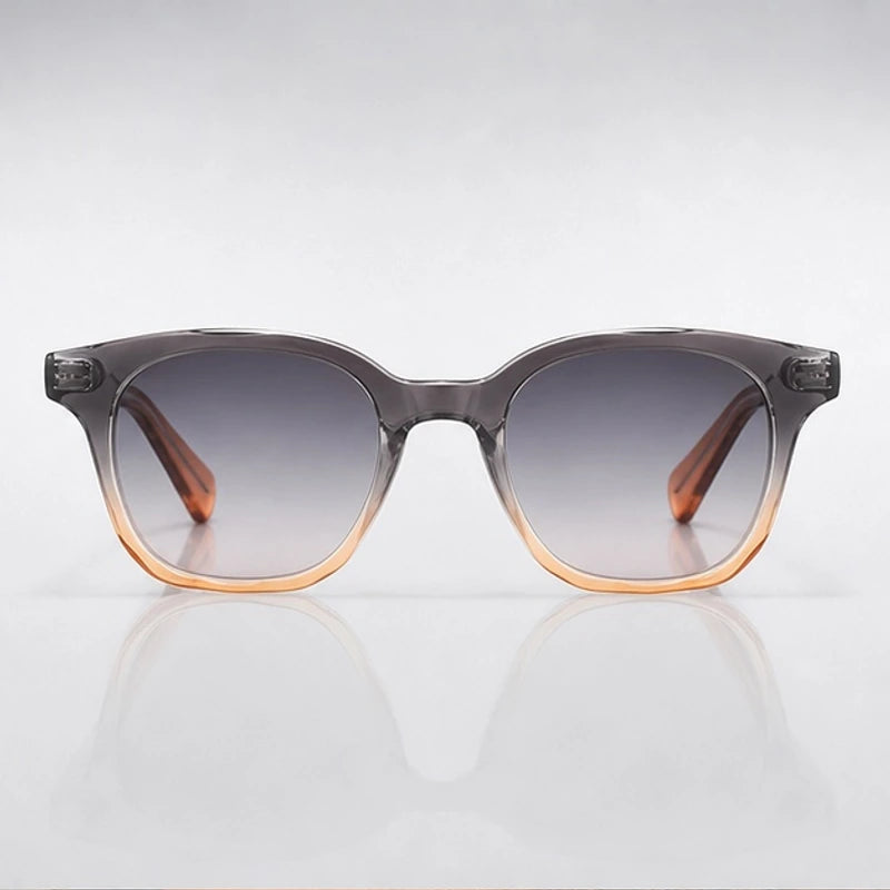 Briselle Women's Sculpted Square Sunglasses - Dark Gray - sunglasses - Eric Muller - Image 2