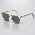 Briselle Women's Sculpted Square Sunglasses - Green Tea - Accessories > Eyewear > Rounded Square Sunglasses - Eric Muller - Image 1
