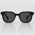 Briselle Women's Sculpted Square Sunglasses - Black - sunglasses - Eric Muller - Image 2
