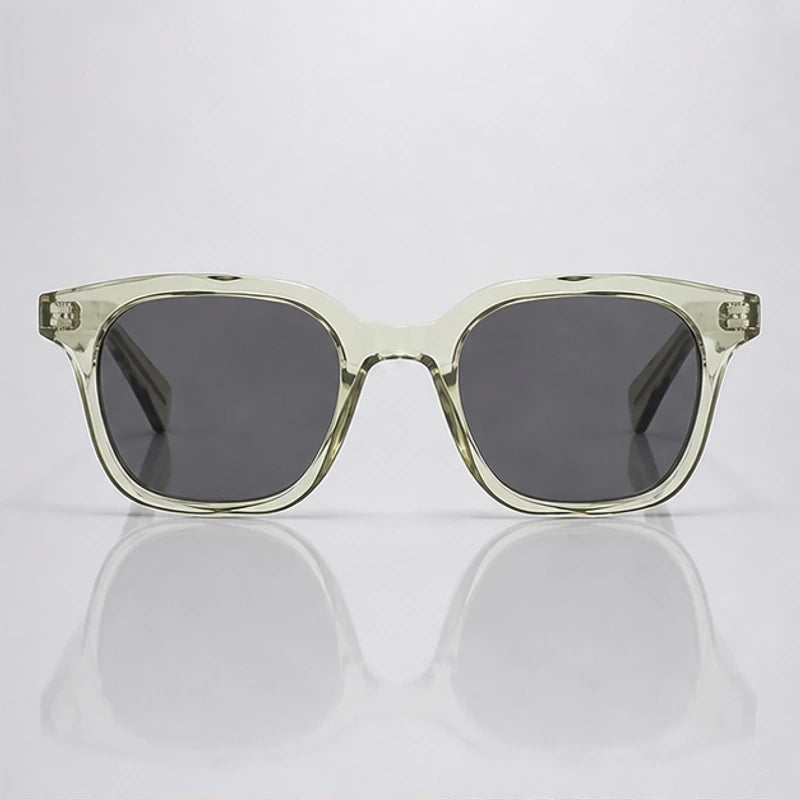 Briselle Women's Sculpted Square Sunglasses - Green Tea - sunglasses - Eric Muller - Image 2