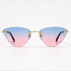 Calista Rimless Cat-Eye Shades - Dusk - sunglasses - Eric Muller - Image 2