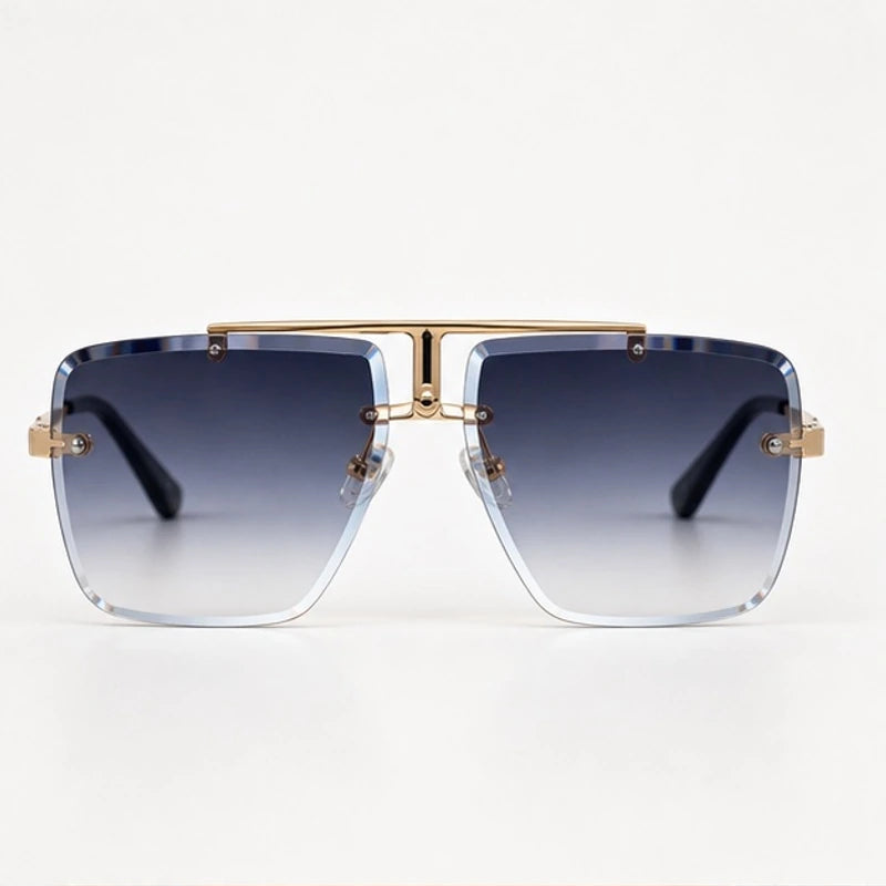Calvar Rimless Shades - Obsidian - sunglasses - Eric Muller - Image 2