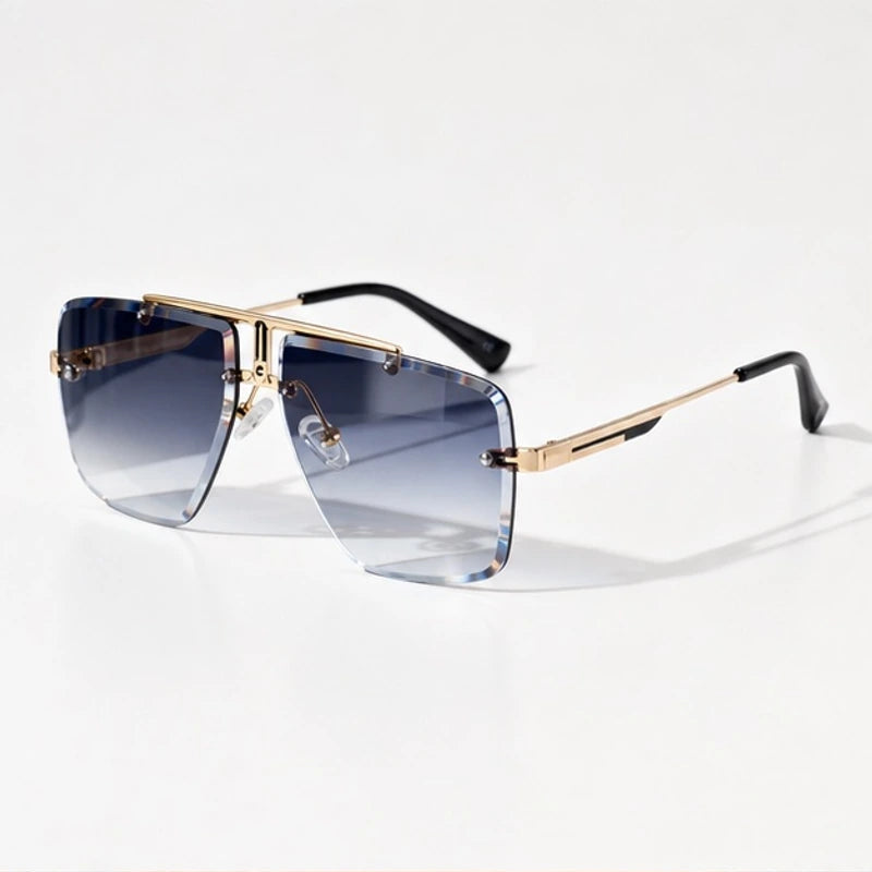 Calvar Rimless Shades - Obsidian - Sunglasses - Eric Muller - Image 1