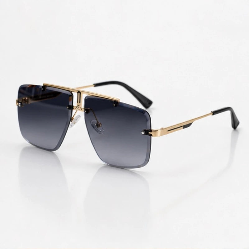 Calvar Rimless Shades - Midnight - Sunglasses - Eric Muller - Image 1
