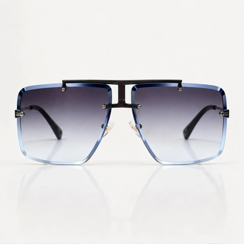 Calvar Rimless Shades - Crimson - sunglasses - Eric Muller - Image 2