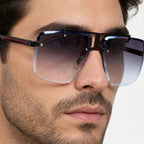 Calvar Rimless Shades - Crimson - rimless sunglasses - Eric Muller - Image 3