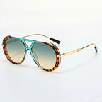 Caspian Aviator Shades - Turquoise - Sunglasses - Eric Muller - Image 1