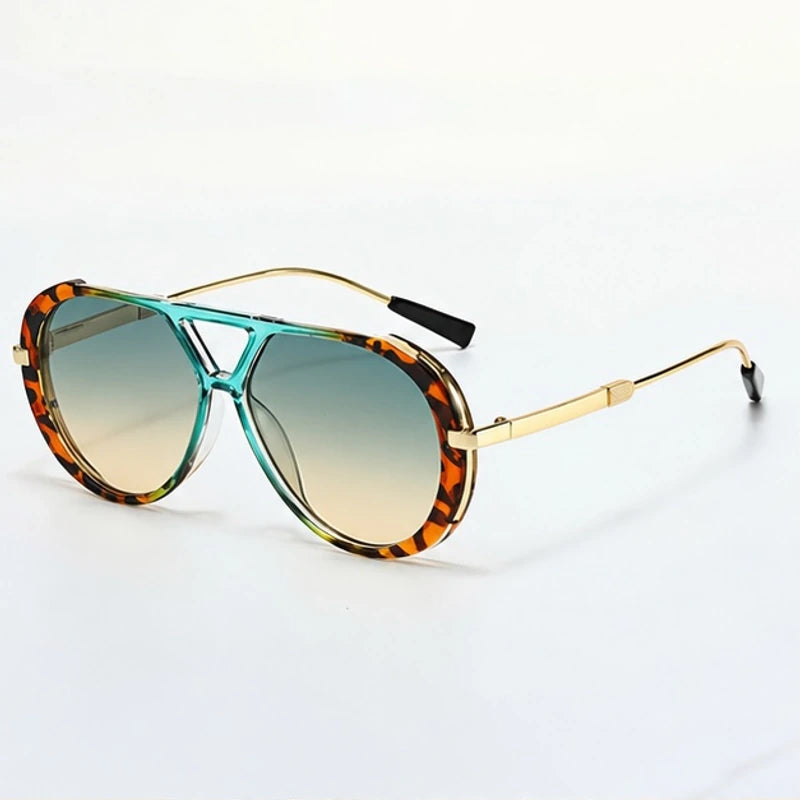 Caspian Aviator Shades - Turquoise - Sunglasses - Eric Muller - Image 1