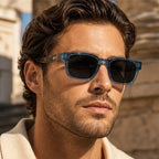 Caspian Polarized Shades - Blue - polarized sunglasses - Eric Muller - Image 3