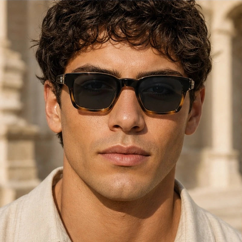 Caspian Polarized Shades - Burnt Black - polarized sunglasses - Eric Muller - Image 3