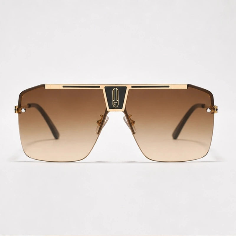 Caspian Semi-Rimless Shades - Dune - sunglasses - Eric Muller - Image 2