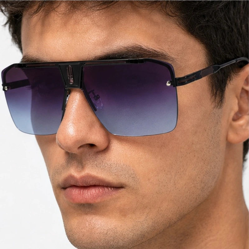 Caspian Semi-Rimless Shades - Dusk - semi-rimless - Eric Muller - Image 3