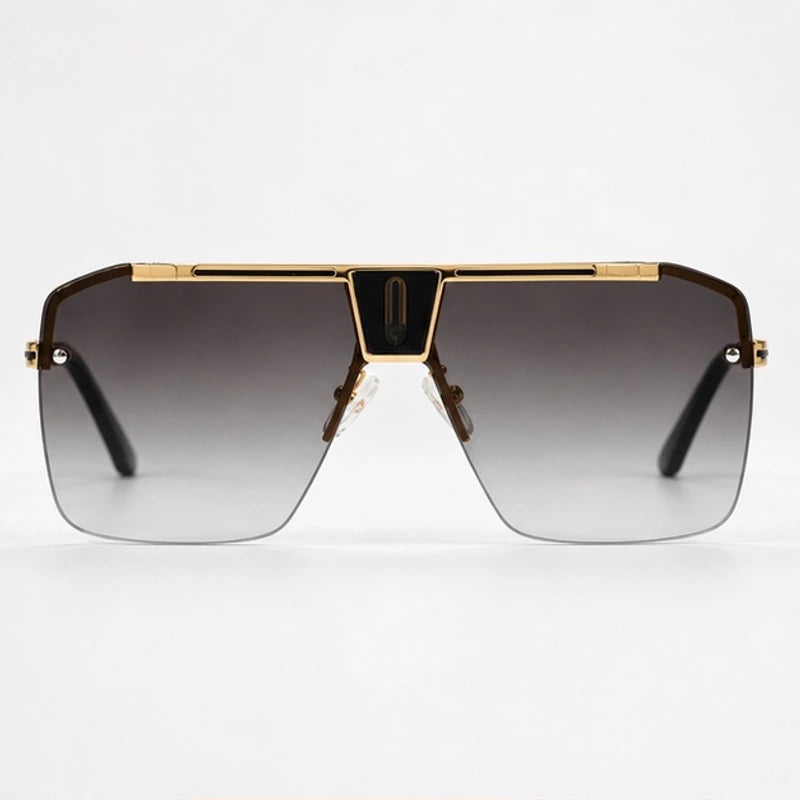 Caspian Semi-Rimless Shades - Slate - sunglasses - Eric Muller - Image 2