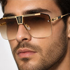 Caspian Semi-Rimless Shades - Dune - semi-rimless - Eric Muller - Image 3