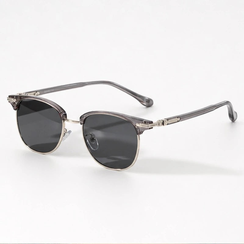Cavendish Browline Shades - Smoke - Sunglasses - Eric Muller - Image 1