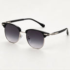 Cavendish Browline Shades - Slate - Sunglasses - Eric Muller - Image 1