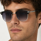 Cavendish Browline Shades - Slate - browline sunglasses - Eric Muller - Image 3