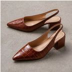 Clarice Women's Orthopedic Arch-Support Heels - Brown - Shoes - Eric Muller - Image 2