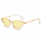 Claudine Women's Cat-Eye Sunglasses - Yellow - Accessories > Sunglasses > Cat-Eye Sunglasses - Eric Muller - Image 1