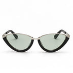 Claudine Women's Cat-Eye Sunglasses - Green - Accessories > Sunglasses > Cat-Eye Sunglasses - Eric Muller - Image 2