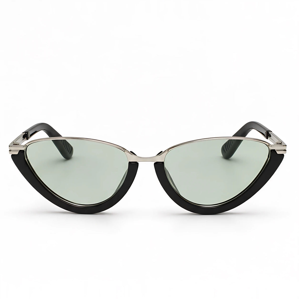Claudine Women's Cat-Eye Sunglasses - Green - Accessories > Sunglasses > Cat-Eye Sunglasses - Eric Muller - Image 2