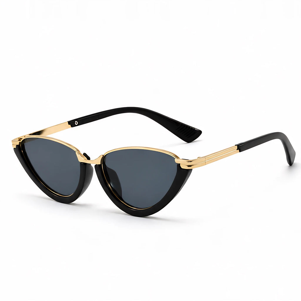 Claudine Women's Cat-Eye Sunglasses - Black - Accessories > Sunglasses > Cat-Eye Sunglasses - Eric Muller - Image 1
