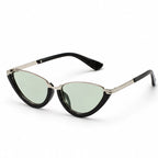 Claudine Women's Cat-Eye Sunglasses - Green - Accessories > Sunglasses > Cat-Eye Sunglasses - Eric Muller - Image 1