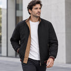 Conrad Men's Reversible Harrington Jacket - Black - Catalog Group: Clothing - Eric Muller - Image 2
