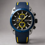 Corvello Men's Chronograph Watch 49mm - Royal Blue - Accessories > Watches > Chronograph Watches - Eric Muller - Image 2