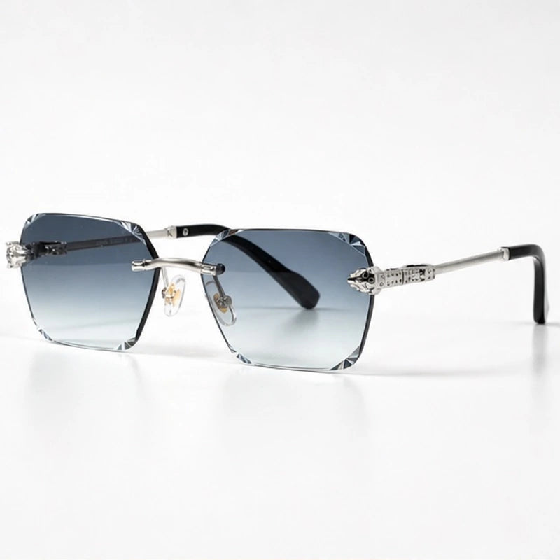 Cressida Rimless Shades - Slate - Sunglasses - Eric Muller - Image 1