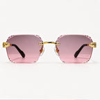 Cressida Rimless Shades - Blush - sunglasses - Eric Muller - Image 2