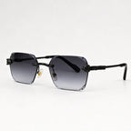 Cressida Rimless Shades - Graphite - Sunglasses - Eric Muller - Image 1