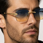 Cressida Rimless Shades - Dusk - rimless sunglasses - Eric Muller - Image 3