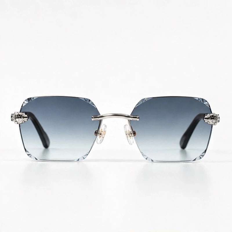 Cressida Rimless Shades - Slate - sunglasses - Eric Muller - Image 2