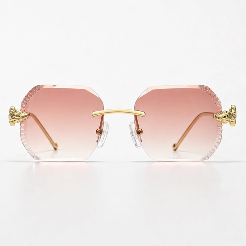 Cyrus Rimless Shades - Pearl - sunglasses - Eric Muller - Image 2