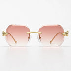 Cyrus Rimless Shades - Pearl - sunglasses - Eric Muller - Image 2