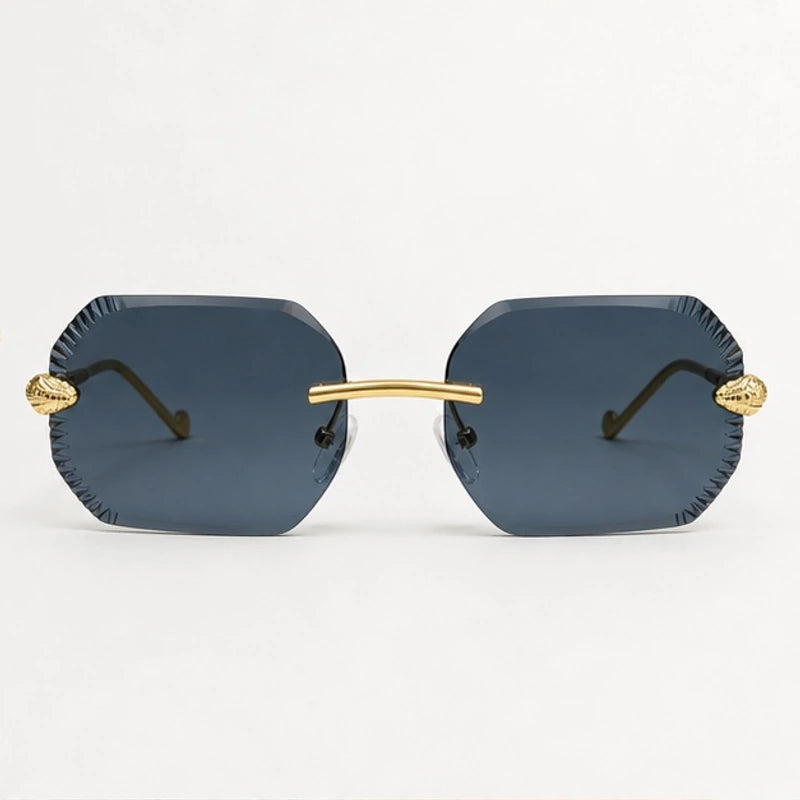 Cyrus Rimless Shades - Onyx - sunglasses - Eric Muller - Image 2