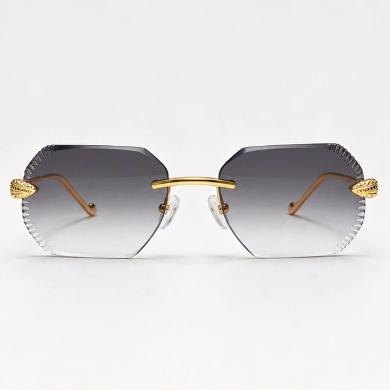 Cyrus Rimless Shades - Smoke - sunglasses - Eric Muller - Image 2